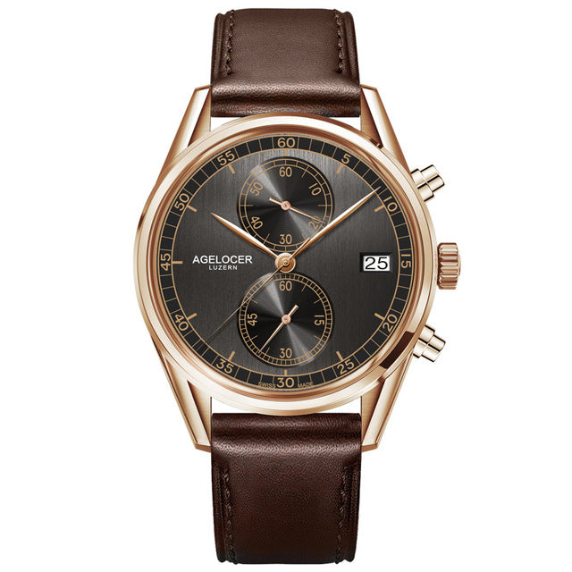 Agelocer Designer Watch Dual