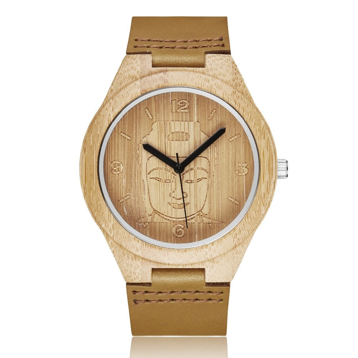 Holy Buddha Wood Watch Minimalist