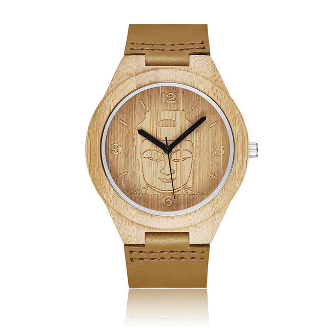 Holy Buddha Wood Watch Minimalist