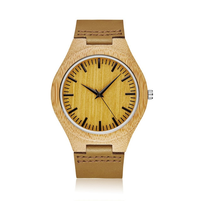 Holy Buddha Wood Watch Minimalist