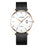 Man Ultra Thin Wrist Watch Minimalist