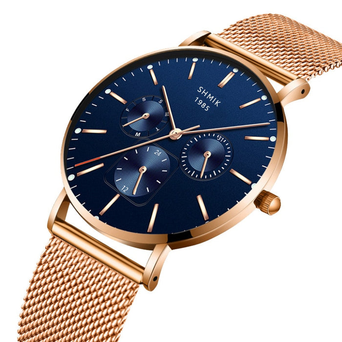 Luxury Brand Men Business Dual Watches