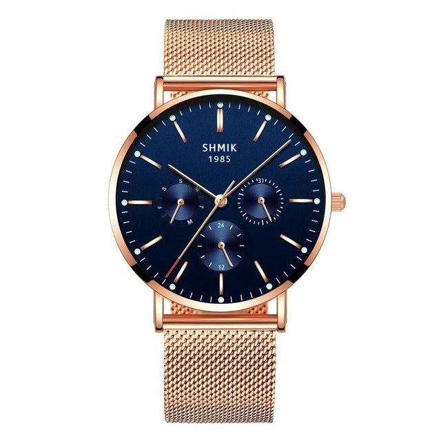 Luxury Brand Men Business Dual Watches