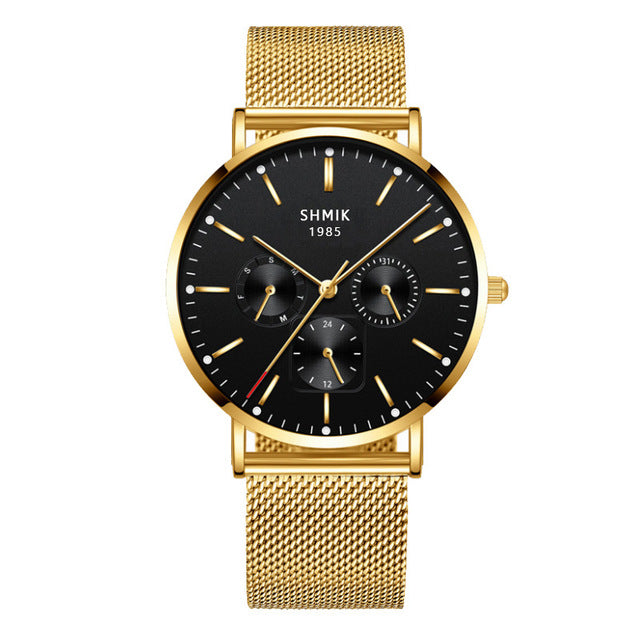 Luxury Brand Men Business Dual Watches