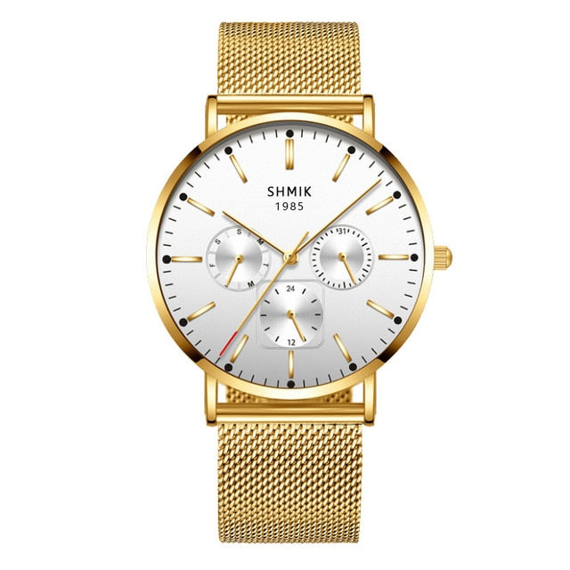 Luxury Brand Men Business Dual Watches