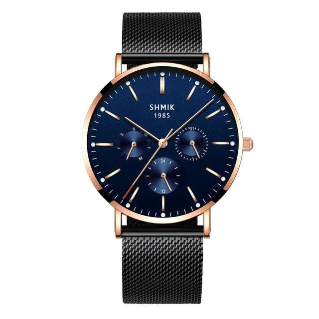 Luxury Brand Men Business Dual Watches