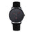 Black Minimalist Watches Man. Minimalist