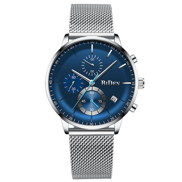 Men Fashion Business Watches Minimalist