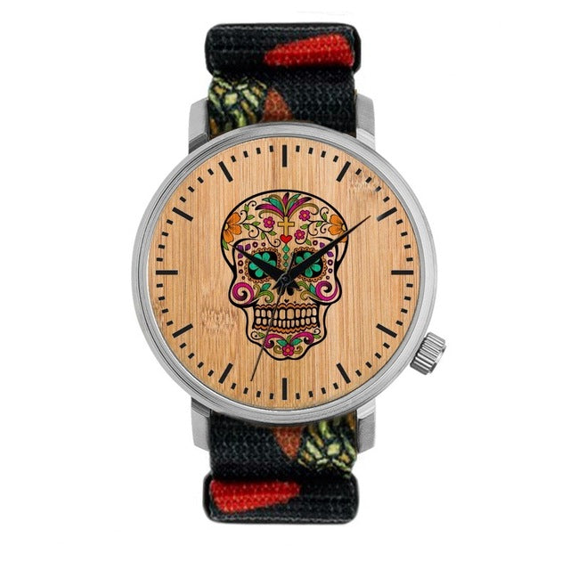 Skeleton Skull Wrist Watch