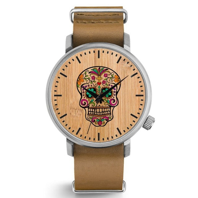 Skeleton Skull Wrist Watch