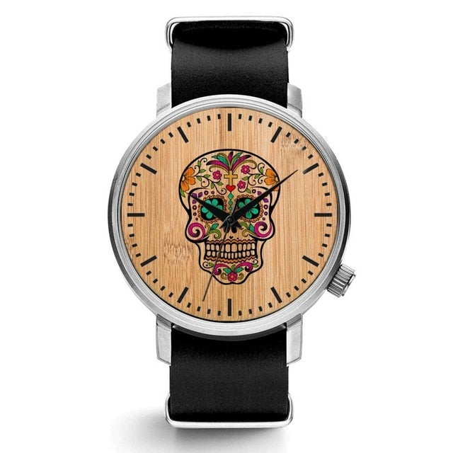 Skeleton Skull Wrist Watch