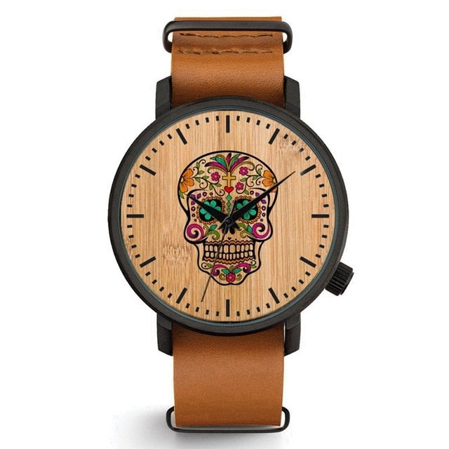 Skeleton Skull Wrist Watch