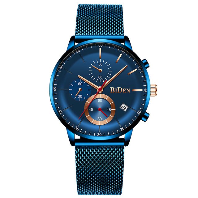 BIDEN Mens Watches Dual