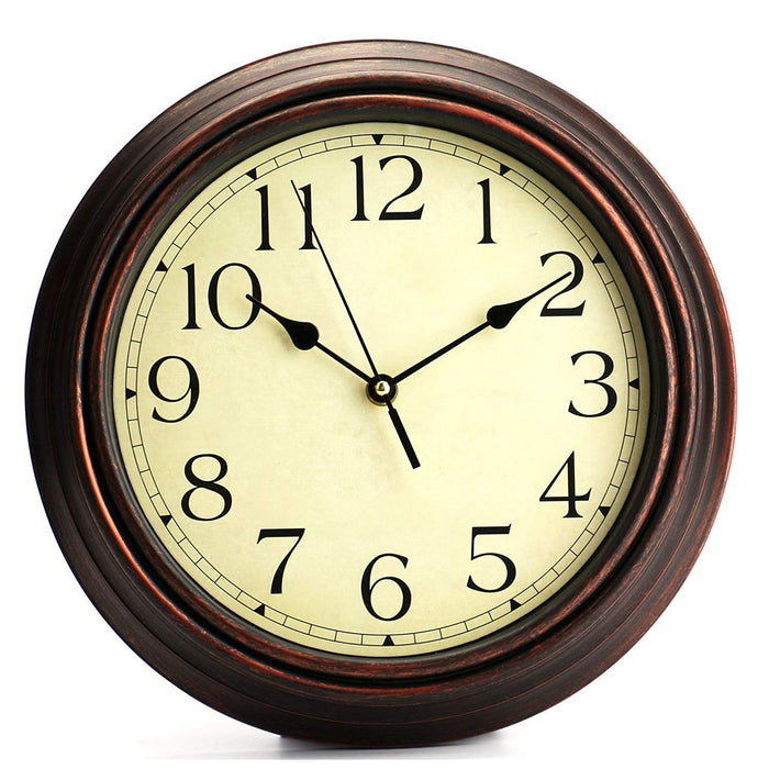 12-Inch Round Classic Wall Clock